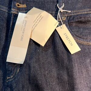 Jones New York Dark Blue Stretch Jeans